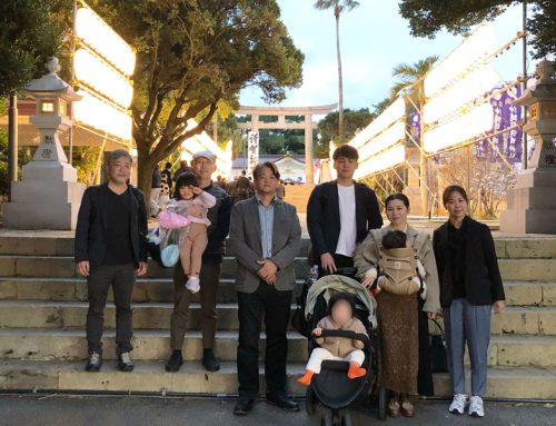 今年も皆で護国神社へ